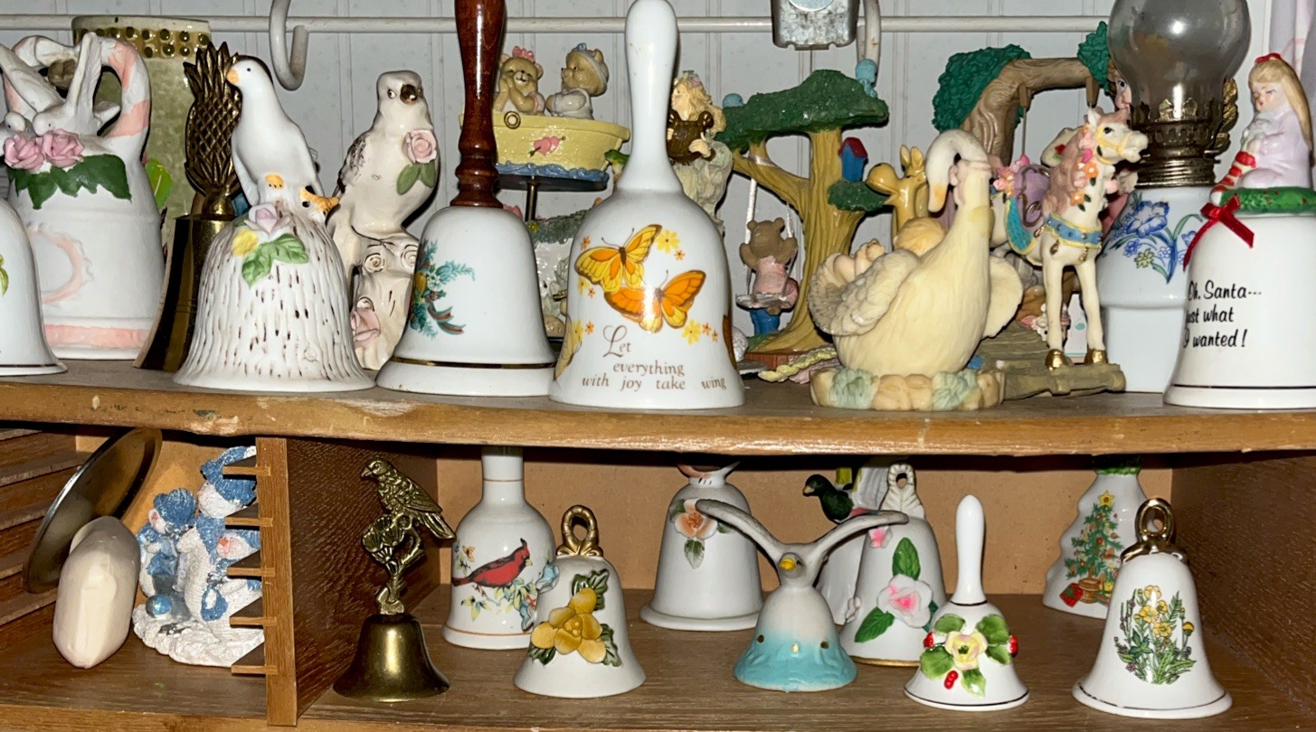 Vintage Enesco,Avon, Bone China ,Ceramic And Porcelain Bells Vintage Enesco,Avon, Bone China ,Ceramic And Porcelain Bells