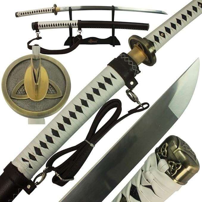 Walking Dead Michonne Replica fully functional handmade Steel Katana Sword