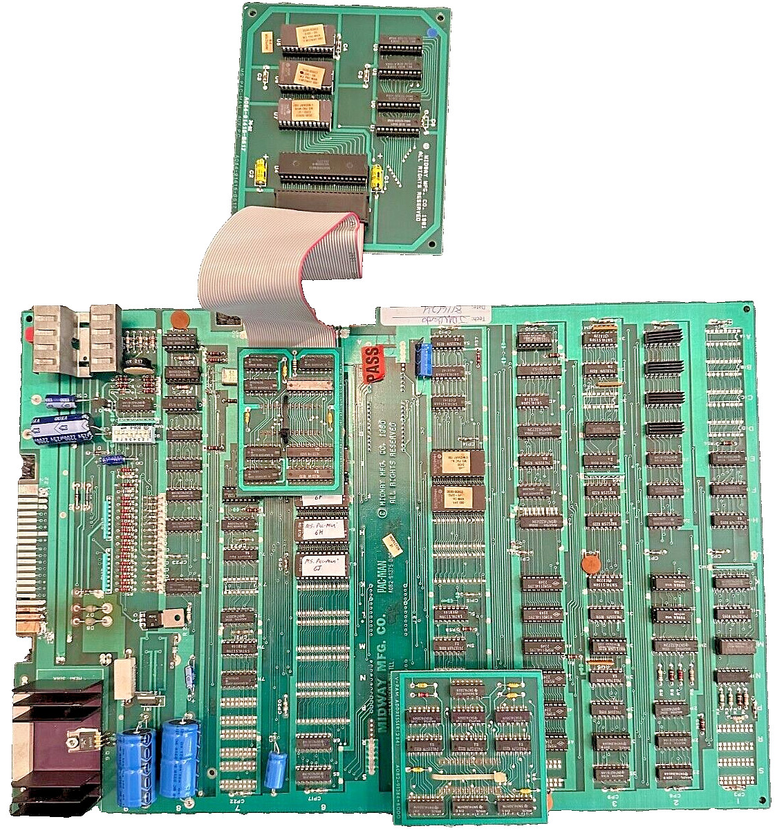 Midway Ms. Pac-Man PCB game board REPAIR ESTIMATE, BENCH TEST & RETURN SHIPPING