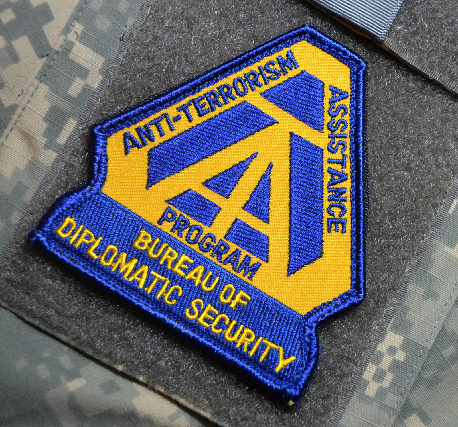 US DIPLOMATIC SECURITY DSS ANTITERRORISM ASSISTANCE PROGRAM ATA INSIGNIA 