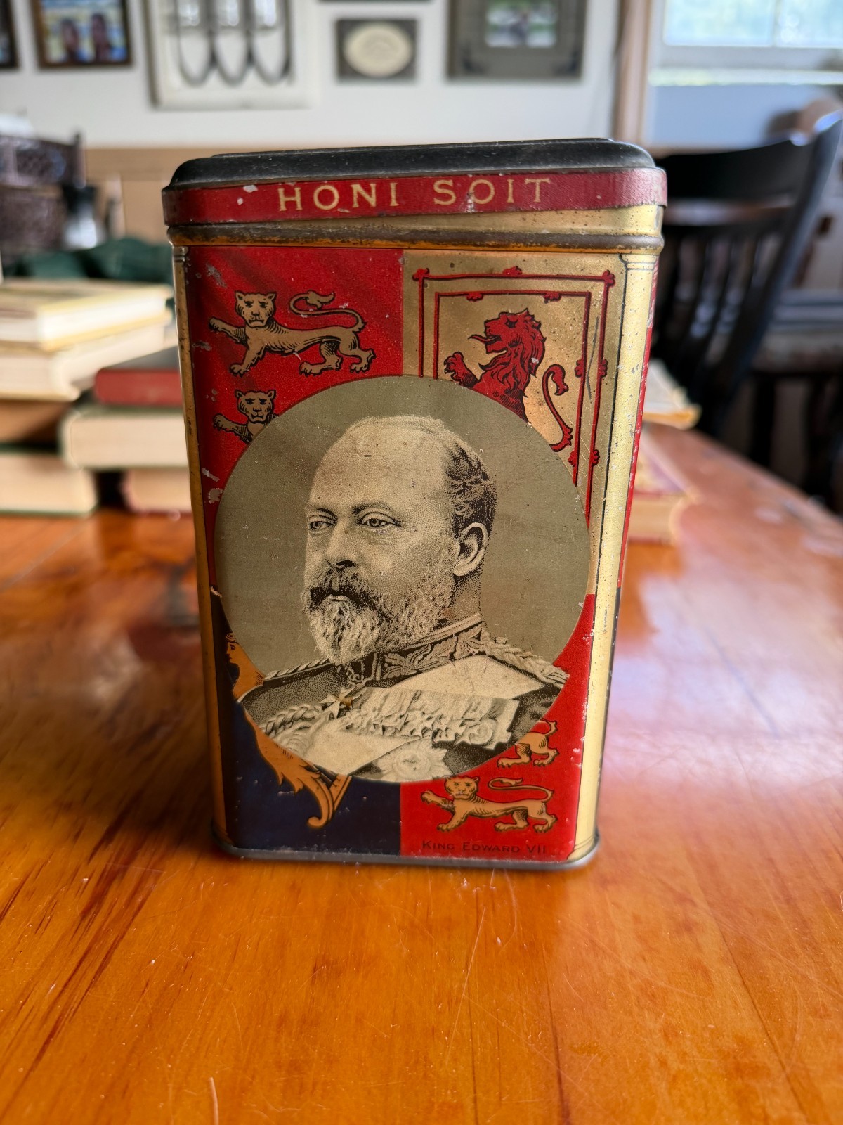 Antique Edward VII Commemorative Tin