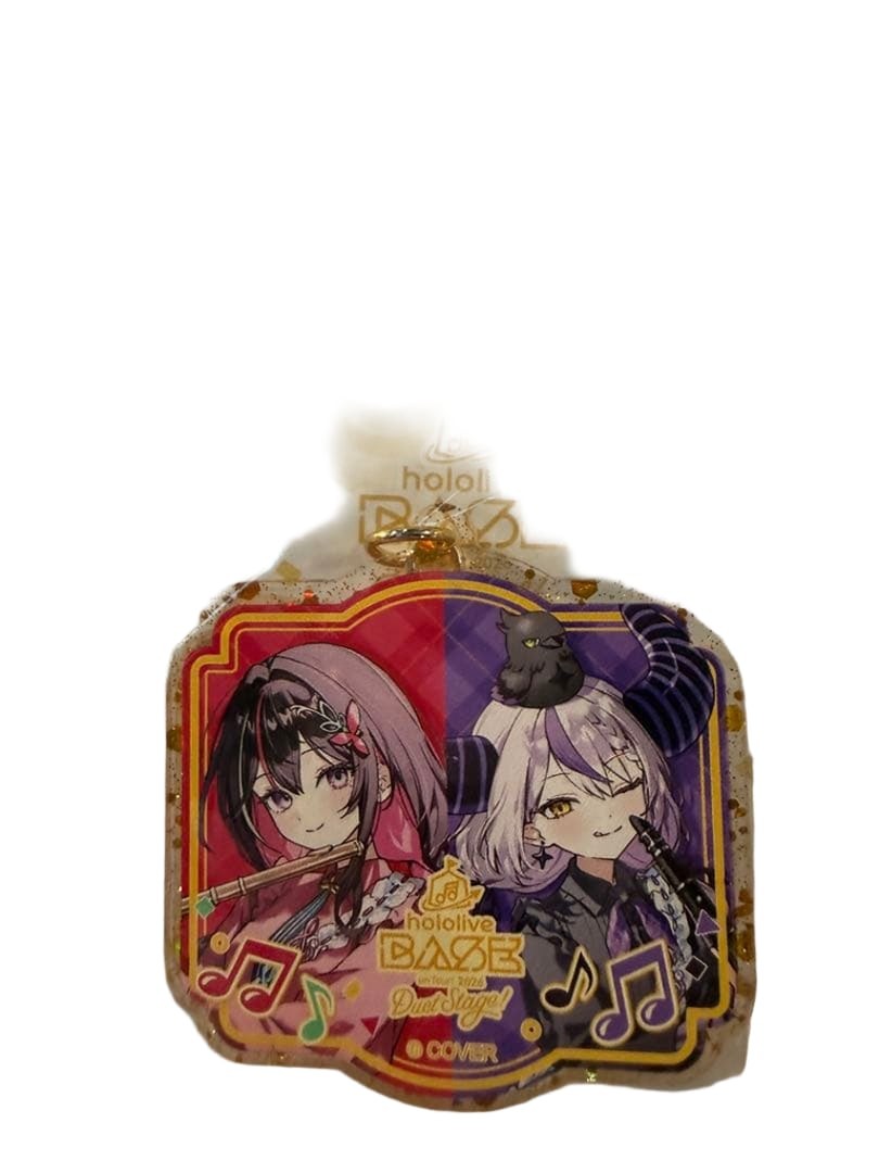 Hololive AZKi Laplus Chiba Limited Glitter Keychain New
