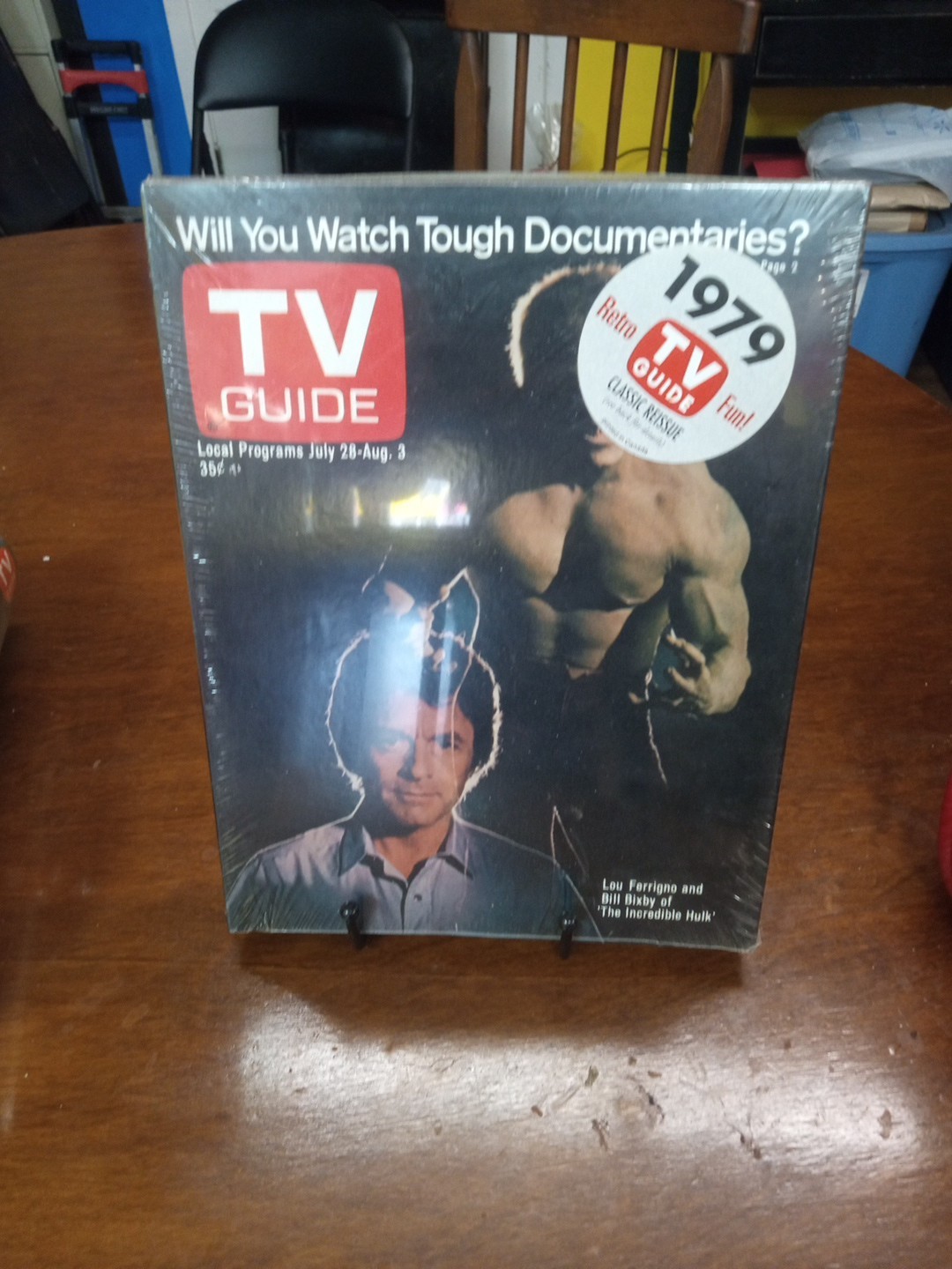 TV Guide Incredible Hulk Classic Reissue July 28 - Aug 3, 1979 New/Boxed