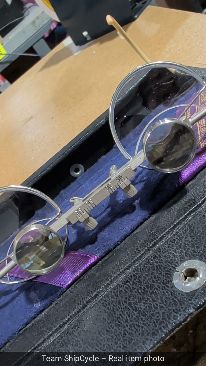 Vintage Carl Zeiss Jena 2X Magnifier Eyeglasses Jeweler Surgeon Loupes G2U