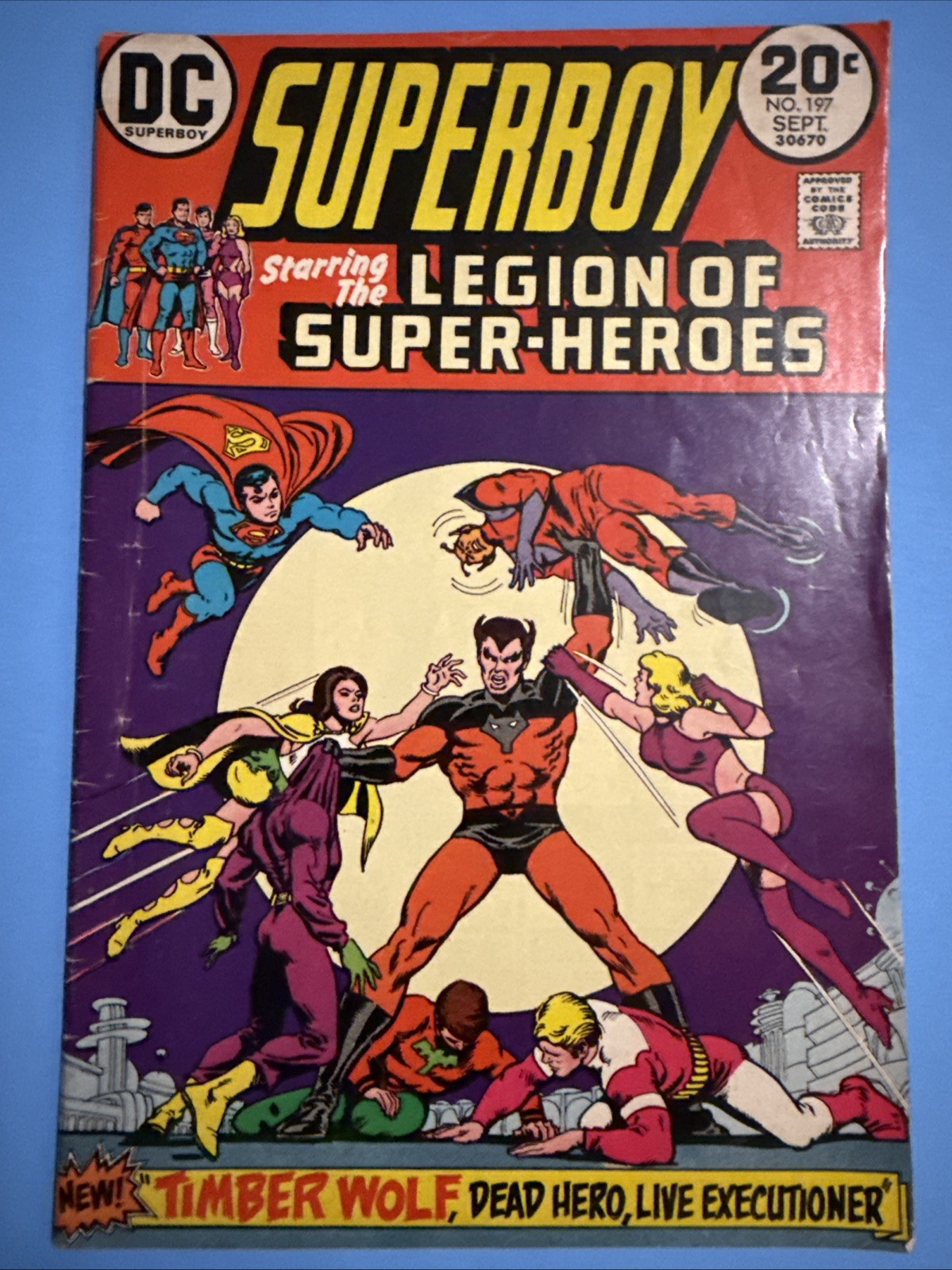 Superboy #197 DC Comics (September 1973) Legion of Super-Heroes (Mid Grade)