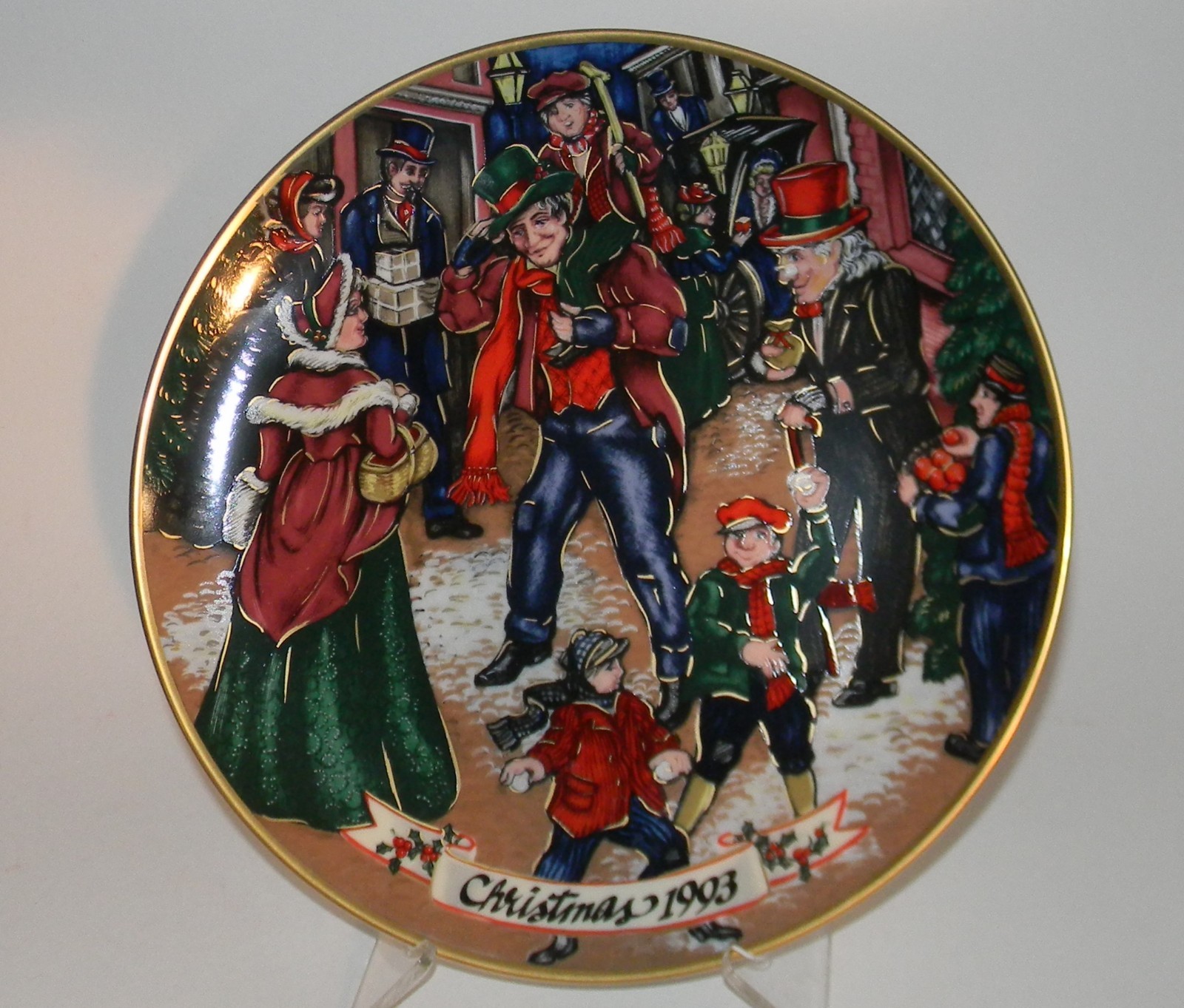 Fitz & Floyd A Dickens Christmas Celebrating the 150th Anniversary Bah Humbug