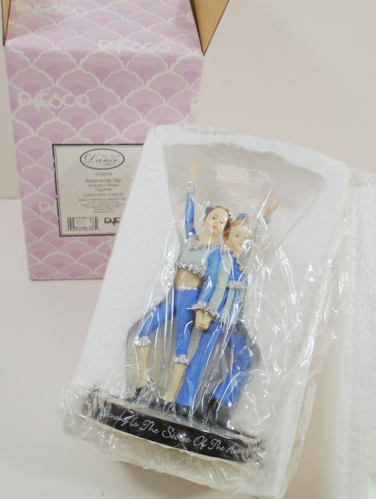 Enesco All About Dance Bestfriends Tap Graceful Steps Figurine 103079 MIB