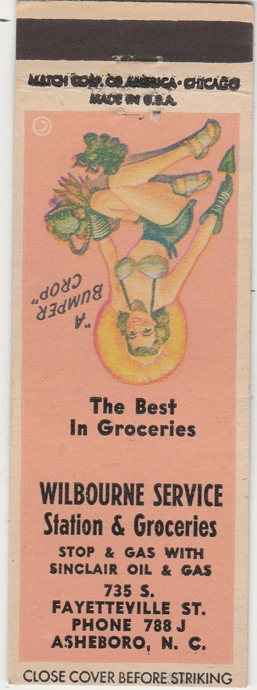Wilbourne Service Station & Groceries-Fayetteville St-Asheboro-North Carolina-NC