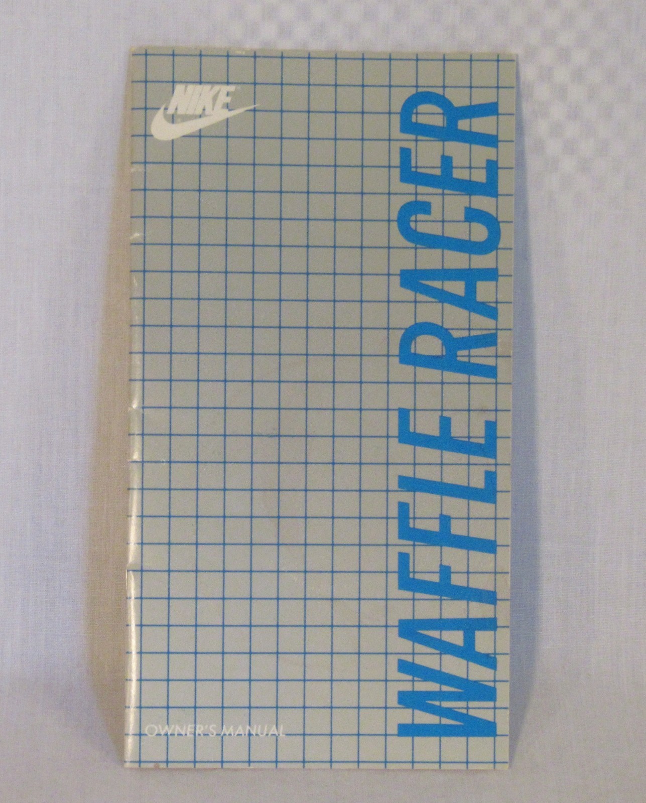 Vintage NIKE Waffle Racer Owner\'s Manual