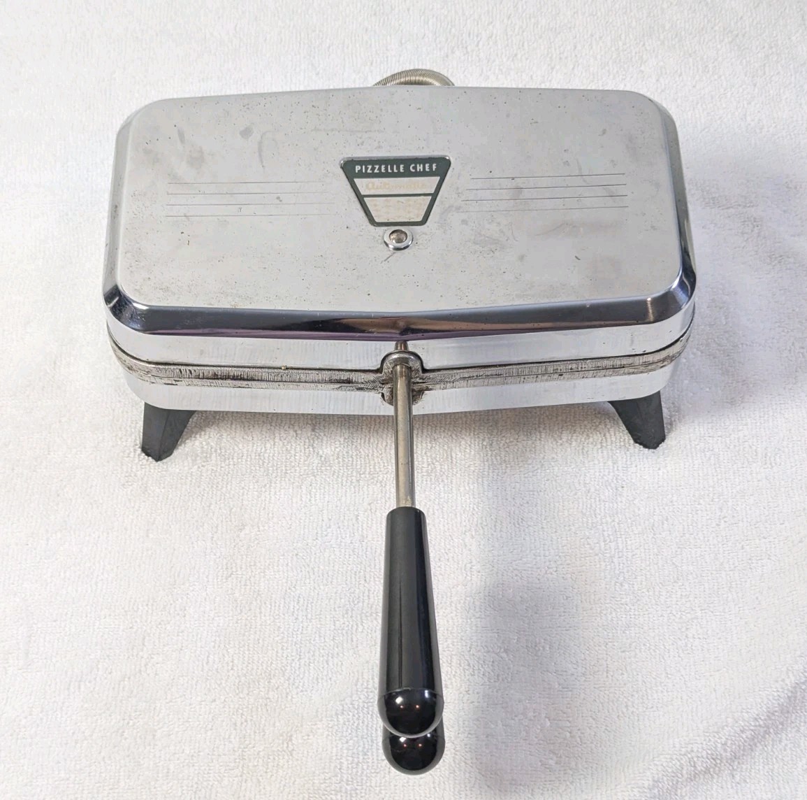 Vintage Pizzelle Chef Vitantonio 300 Stainless Cookie Maker 800 Watts **READ**