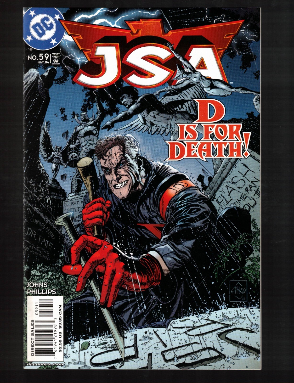 JSA #59   The Justice Society vs Degaton  VF- 2004  DC Comic