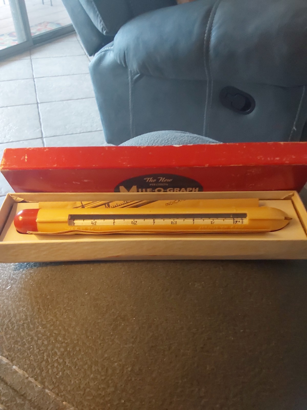 Vintage Unused Mile-O-Graph Mileage Measurer -Original Box & Instructions Vintage Unused Mile-O-Graph Mileage Measurer -Original Box & Instructions