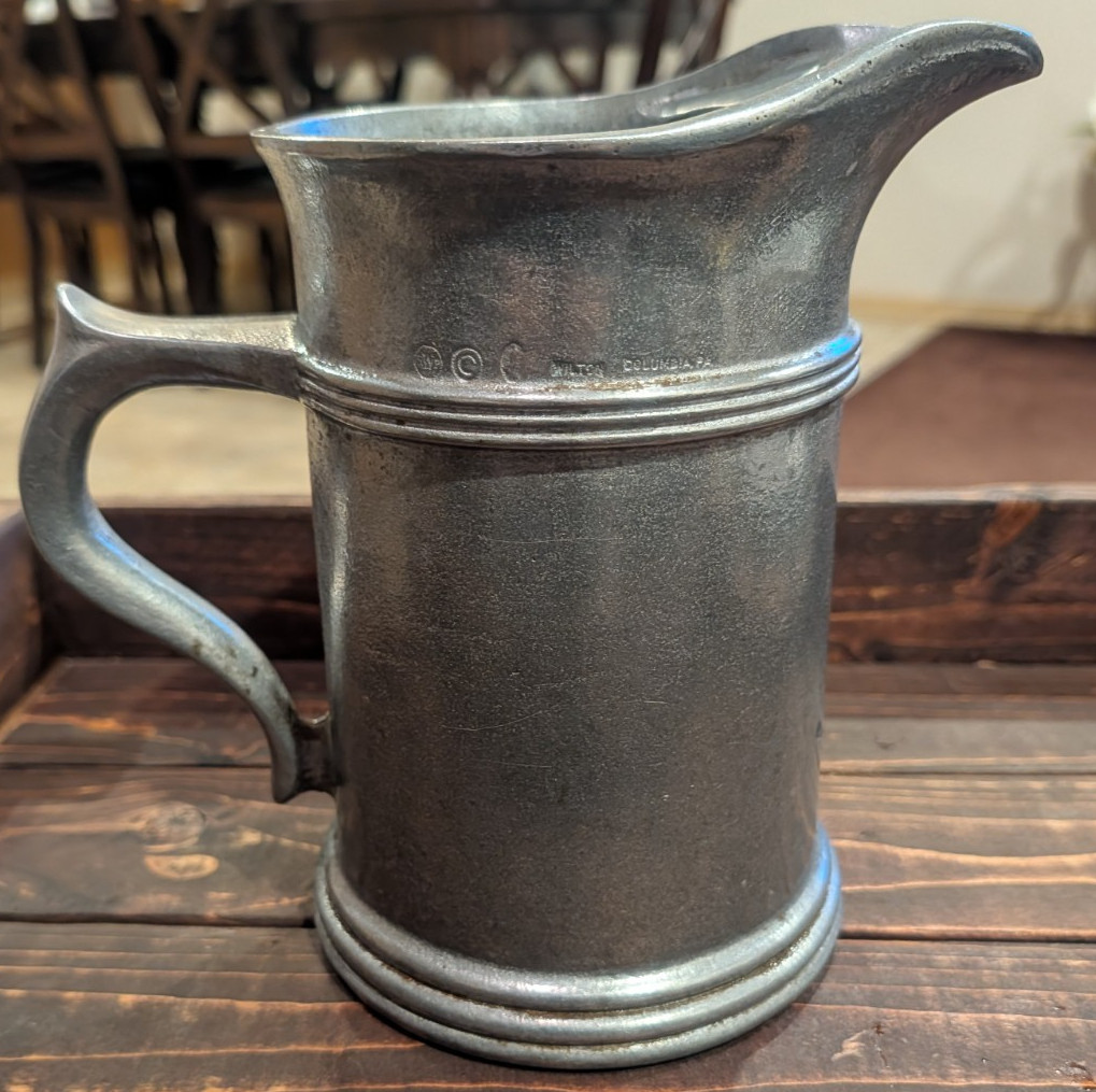 Vintage Wilton Armetale Pewter Pitcher Tankard Water Beer Serving Jug USA Vintage Wilton Armetale Pewter Pitcher Tankard Water Beer Serving Jug USA