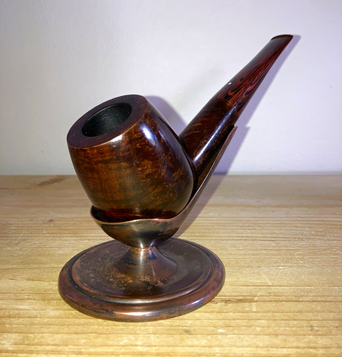 Dunhill Chestnut England Billiard Estate Tobacco Pipe Group 6 Barely Smoke