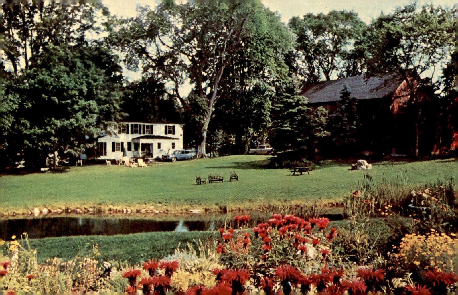 Hoover Residence, Kent, Connecticut, 1797 Postcard