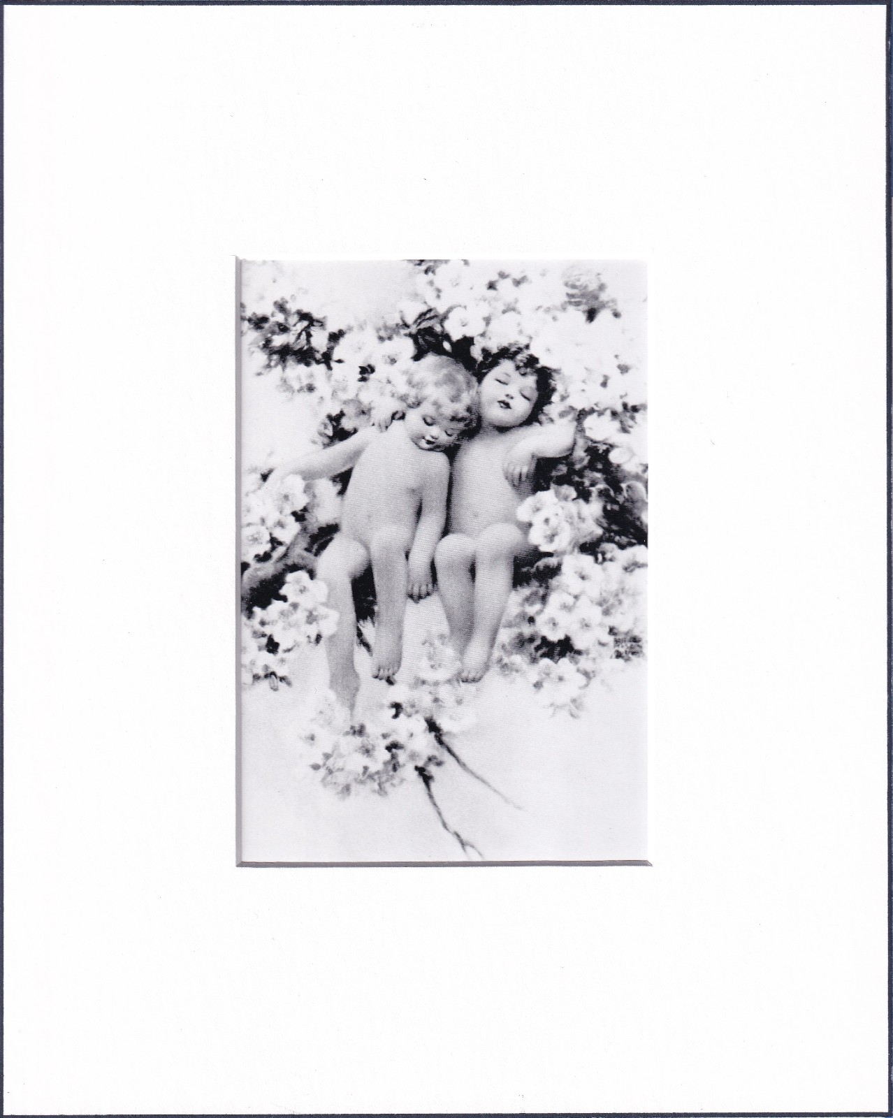 8X10 Matted Print Picture Children Art, Bessie Pease Gutmann: In Arcady, 1921 8X10 Matted Print Picture Children Art, Bessie Pease Gutmann: In Arcady, 1921