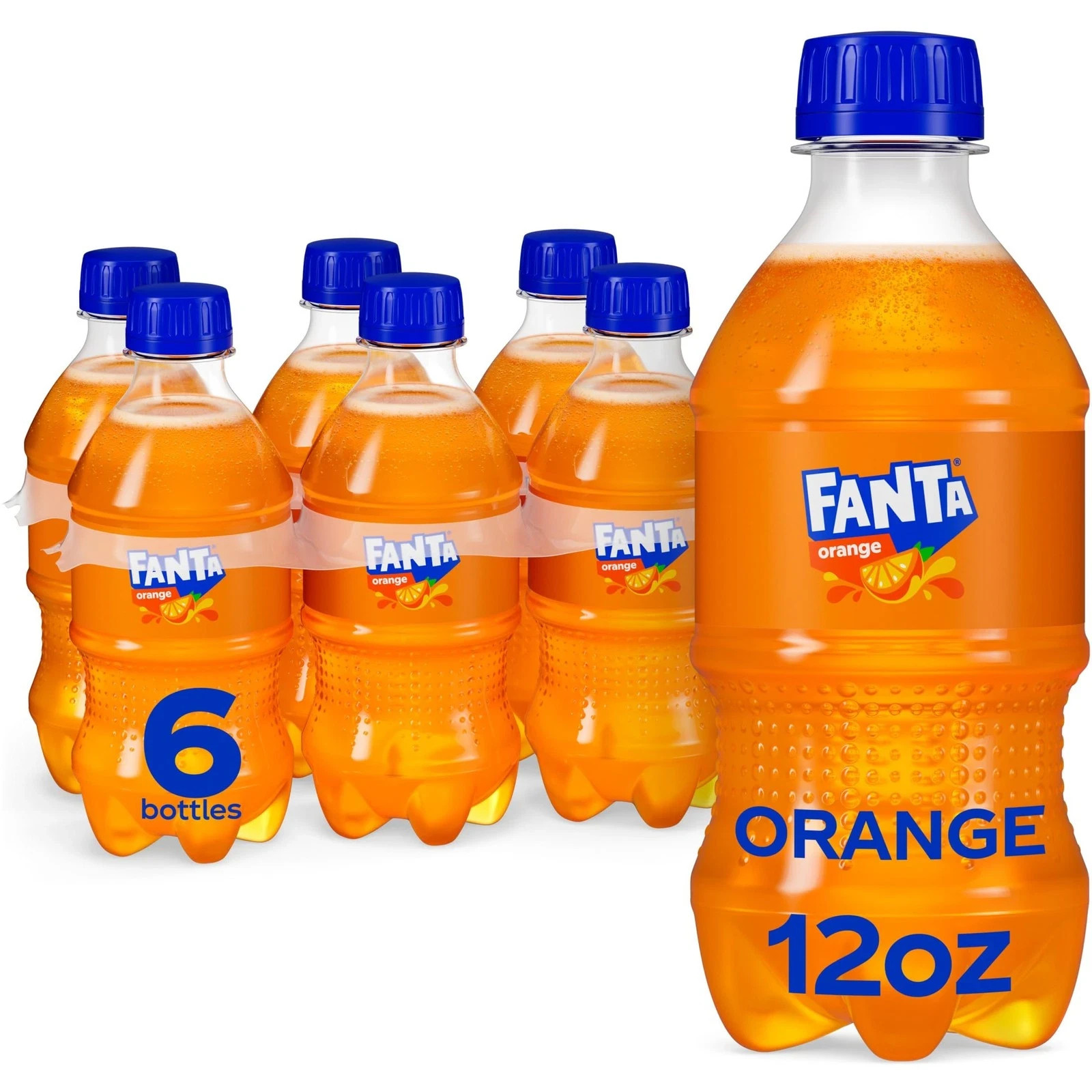 Fanta Orange Soda Soft Drink, 12 fl oz Bottles, 6 Pack Fanta Orange Soda Soft Drink, 12 fl oz Bottles, 6 Pack