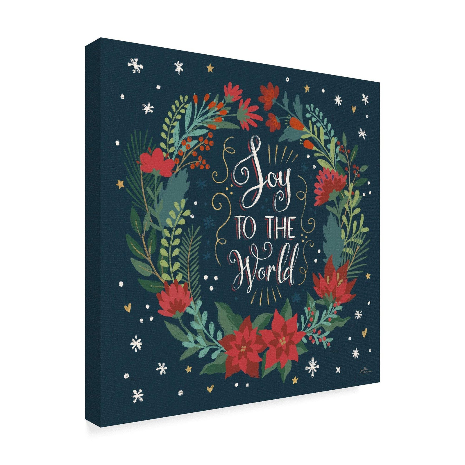 Trademark Fine Art Christmas Bloom II by Janelle Penner 14x14 Trademark Fine Art Christmas Bloom II by Janelle Penner 14x14