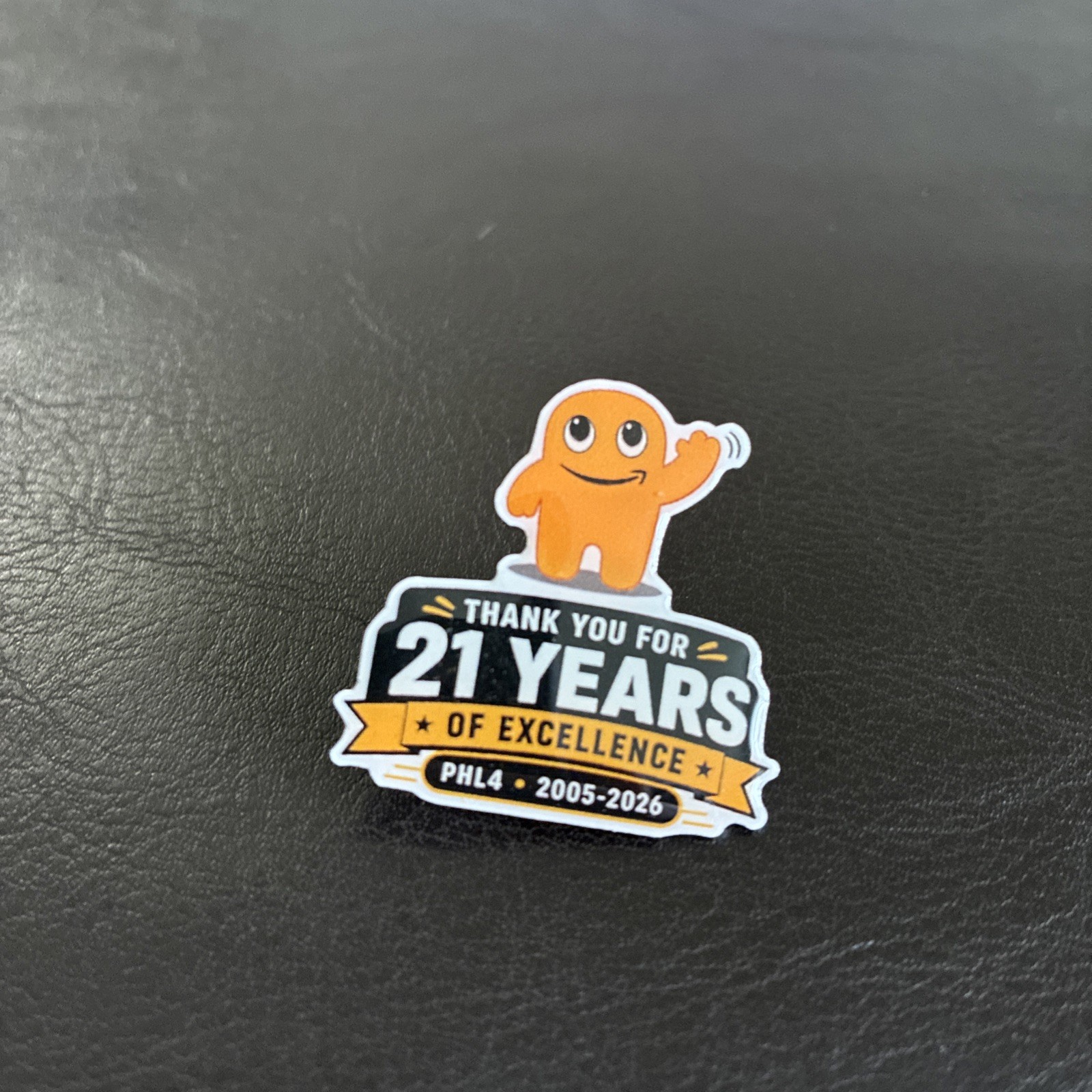 21 Years of Excellence PHL4 Goodbye Amazon Peccy Pin - CLOSED WAREHOUSE