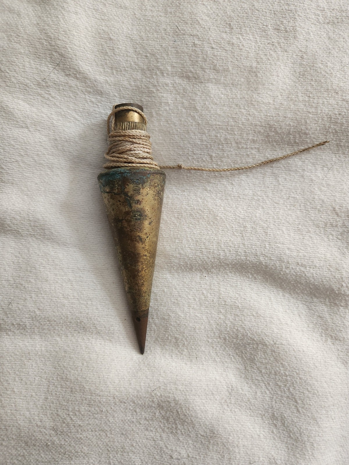 Vintage Brass Plumb Bob 5\