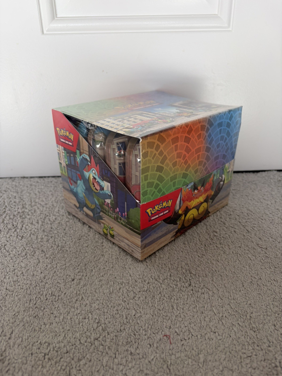 Pokemon Tcg Luminous City Mini Tins x10 Brand New & Sealed Box - Full set