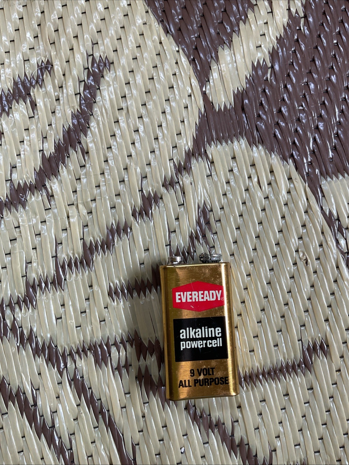 Vintage 70s Eveready 9 Volt Battery Not Working Advertising Collectable