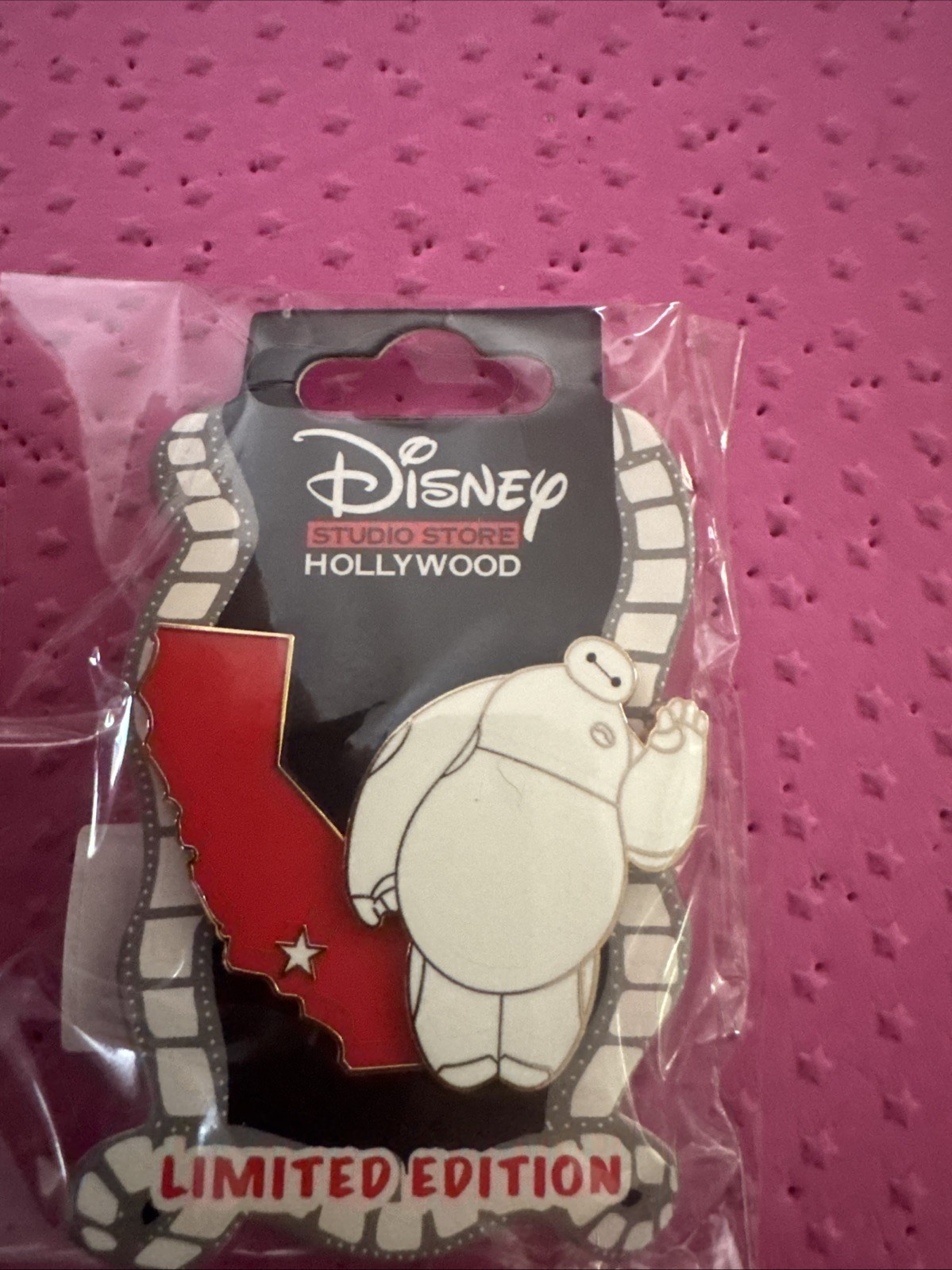 Disney Destination D23 2025 California Baymax Pin, LE 300, DSSH, Big Hero 6