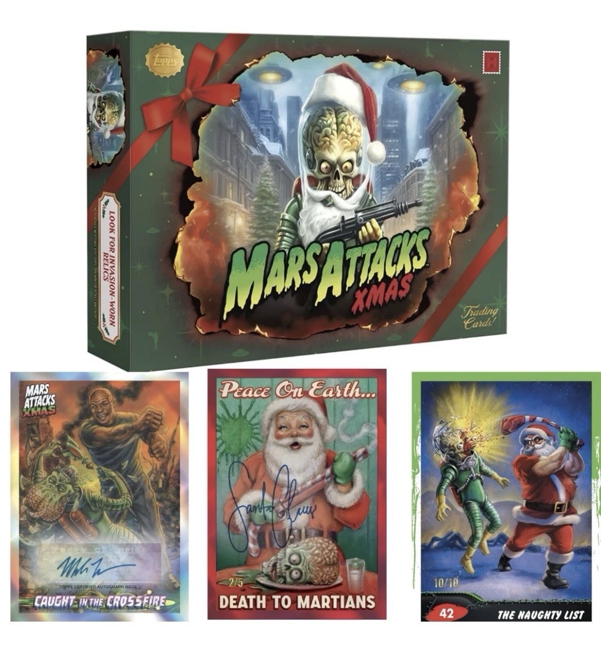 2026 Topps Mars Attacks Christmas Hobby Box Presale Ships 10/16/2026