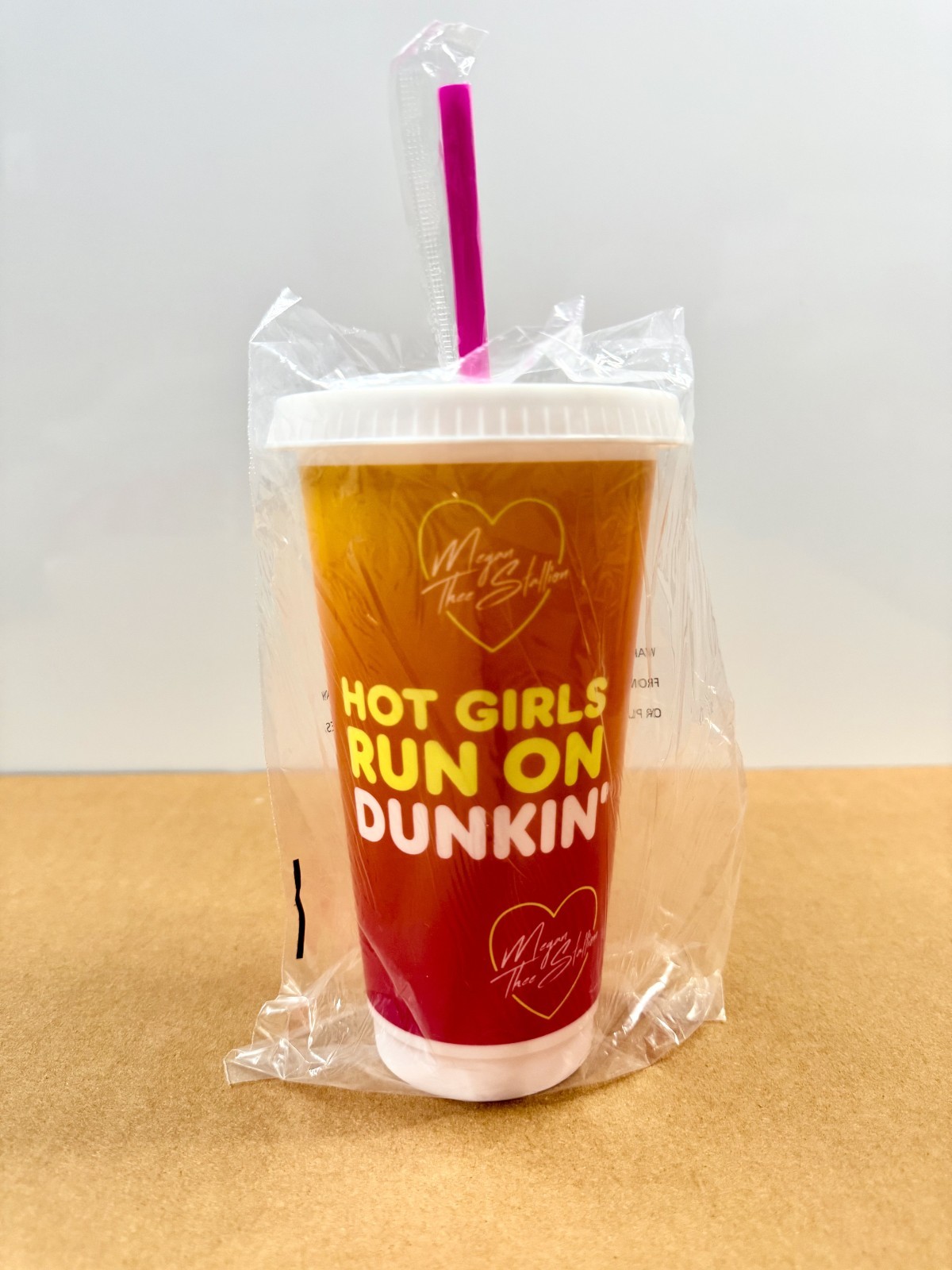 New Megan Thee Stallion Hot Girls Run On Dunkin’ Tumbler Cup \
