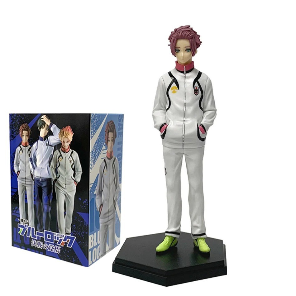 19CM Blue Lock Episode Nagi Rin Itoshi Sae Shidou Ryuusei PVC Anime Figure Toy