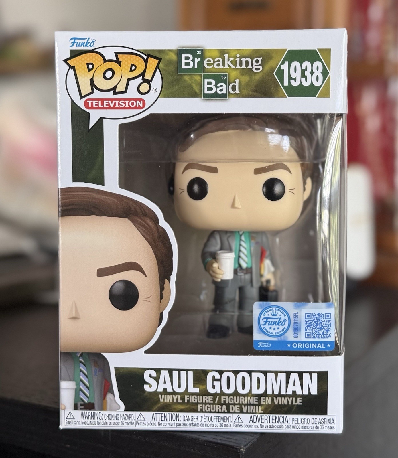 Funko Pop Television: SAUL GOODMAN #1938 Breaking Bad Amazon Exclusive IN HAND