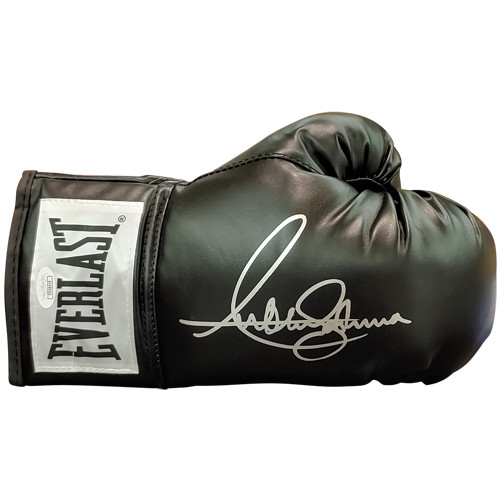 Anthony Joshua Autographed Everlast (Black) Boxing Glove - JSA
