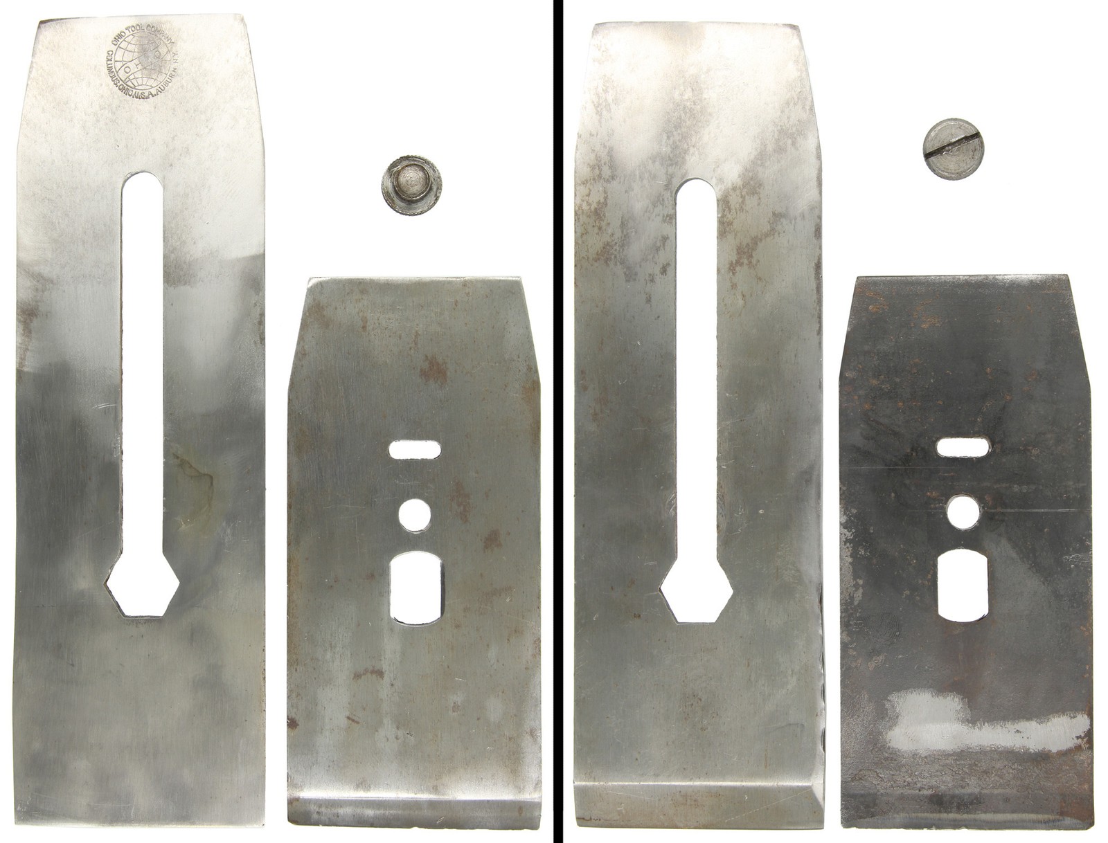 Founder\'s Grade Iron/Chip Breaker for Ohio Tool No. O8/O8 C Planes- mjdtoolparts