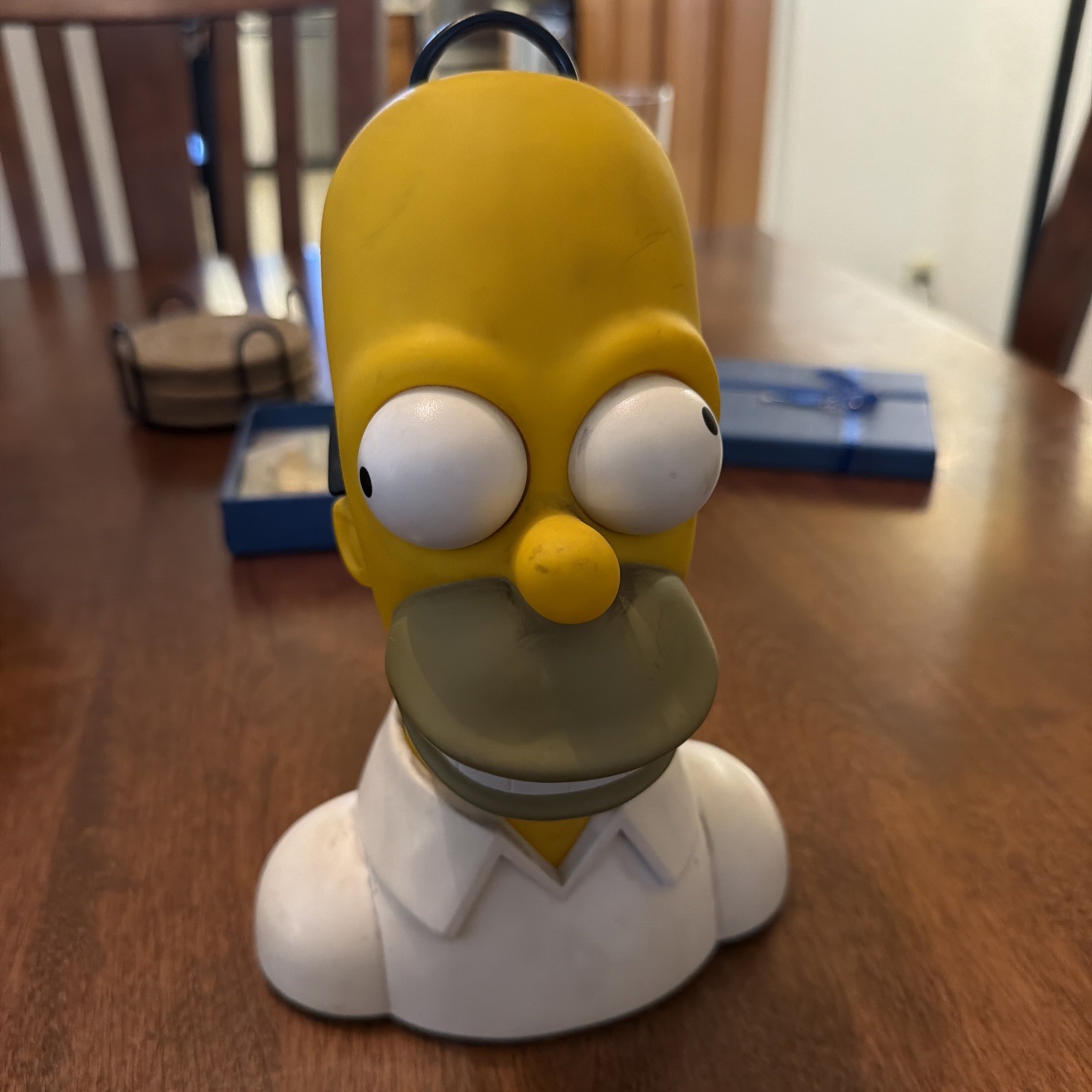 The Simpsons Homer Radio 1999 AM/FM Wesco (Operating) battery tested