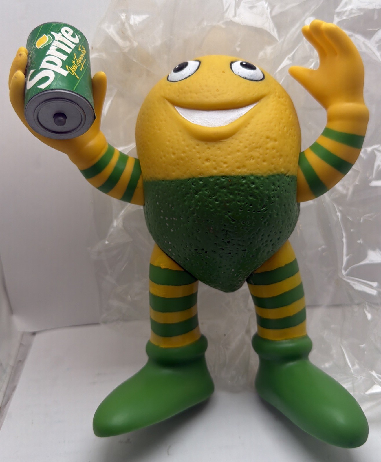 New Vintage Sprite Cola Lucky Lymon Figure 1980's. New Batteries Works. 5B2 New Vintage Sprite Cola Lucky Lymon Figure 1980's. New Batteries Works. 5B2