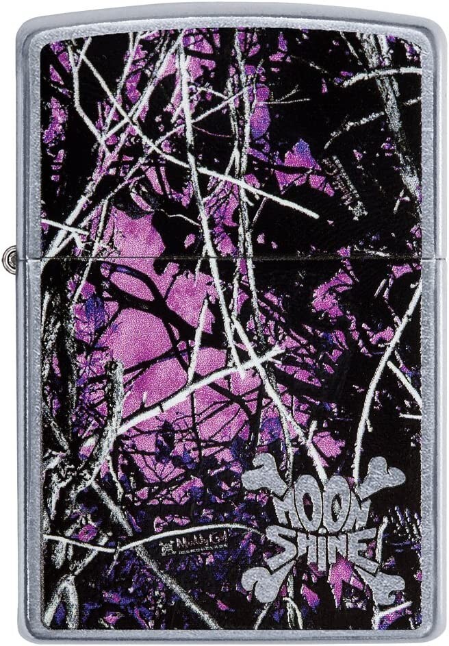 Zippo 29591 Moon Shine Pink Camo Street Chrome Zippo 29591 Moon Shine Pink Camo Street Chrome