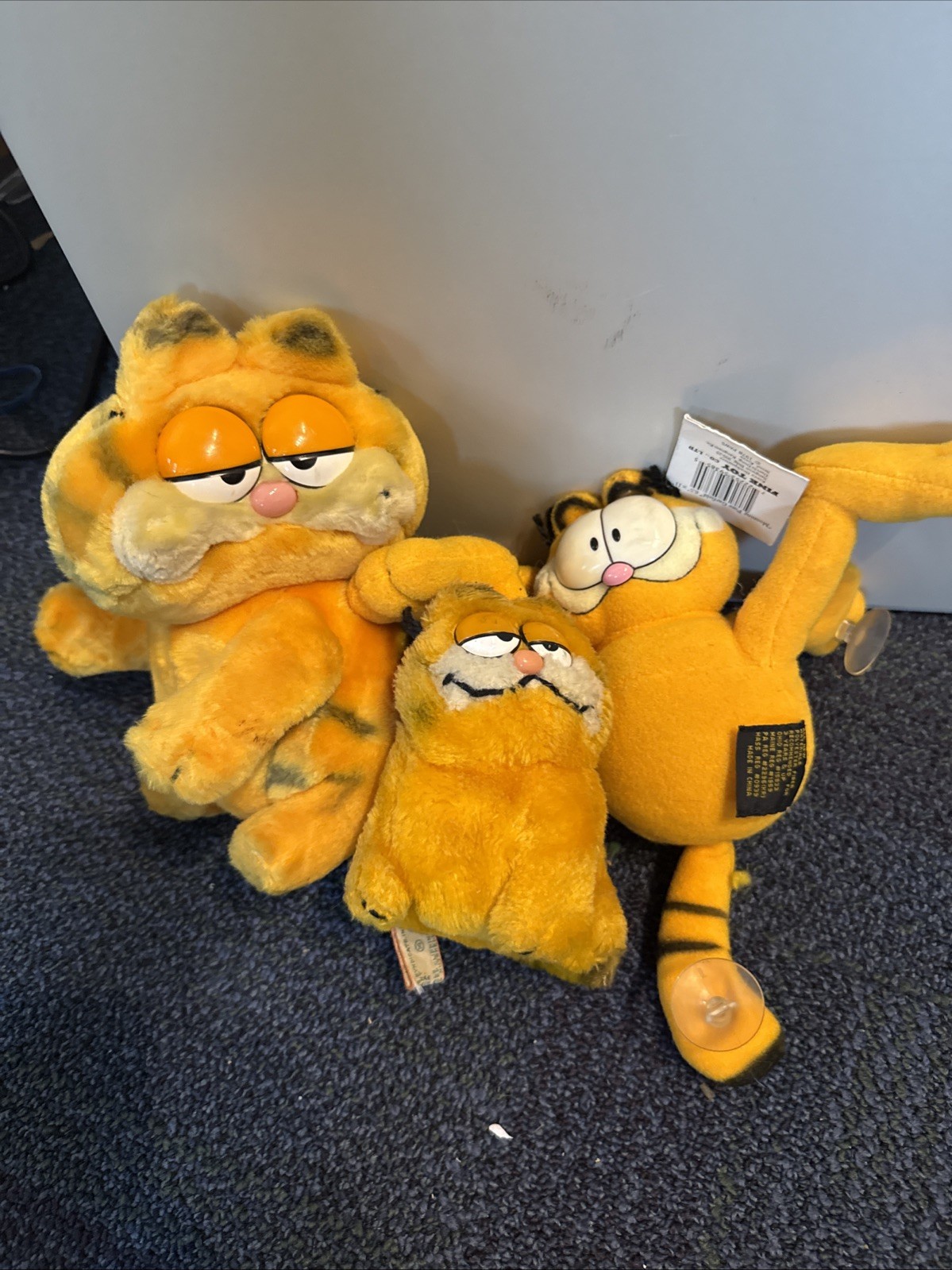 Garfield three plush combo please read description Garfield three plush combo please read description