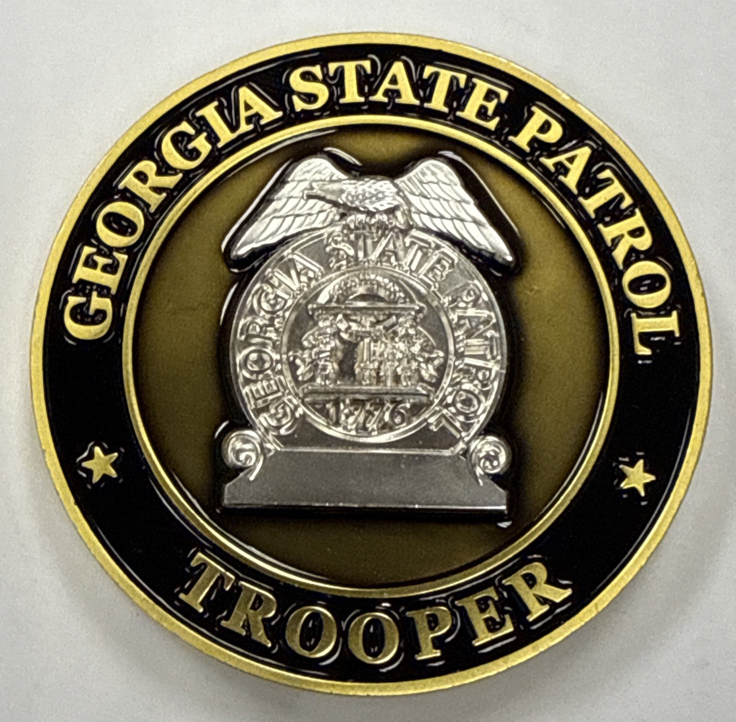 Georgia  State Police Trooper SWAT Challenge Coin