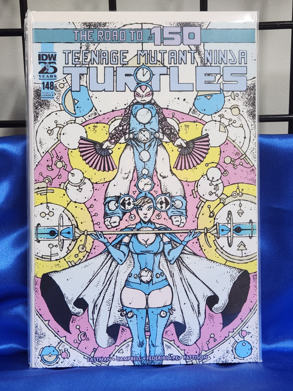 TMNT TEENAGE MUTANT NINJA TURTLES #148 Cover B. We Combine. We Pack Well