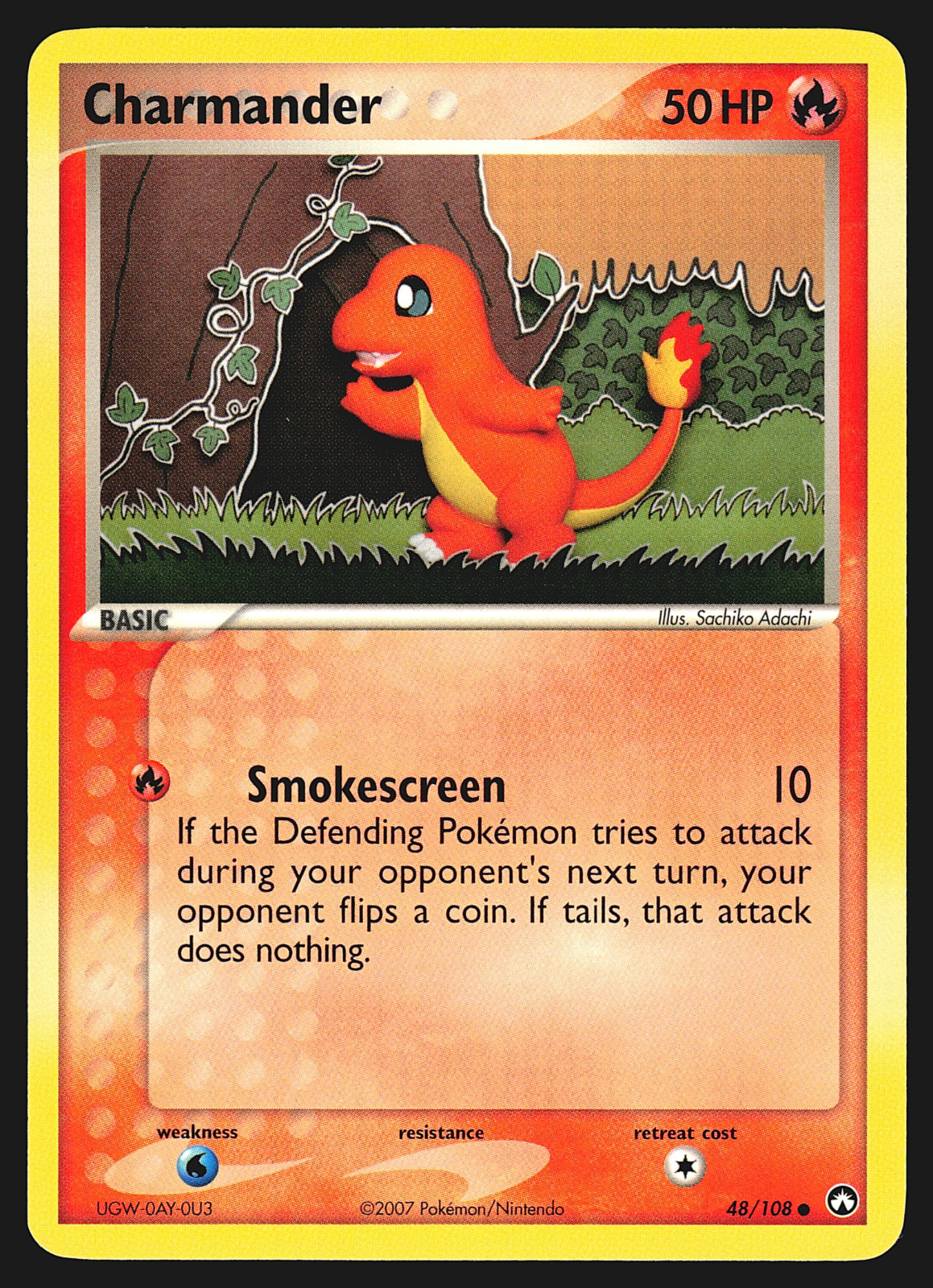 Charmander 48/108 Pokemon Card - Power Keepers LP Charmander 48/108 Pokemon Card - Power Keepers LP