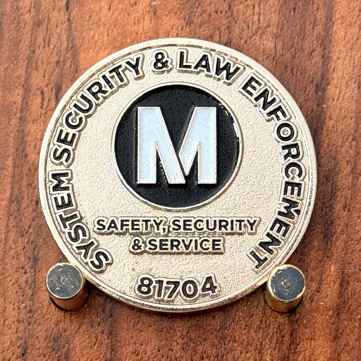 System Security Law Enforcement Essential Personnel 2020 Challenge Coin  W#26