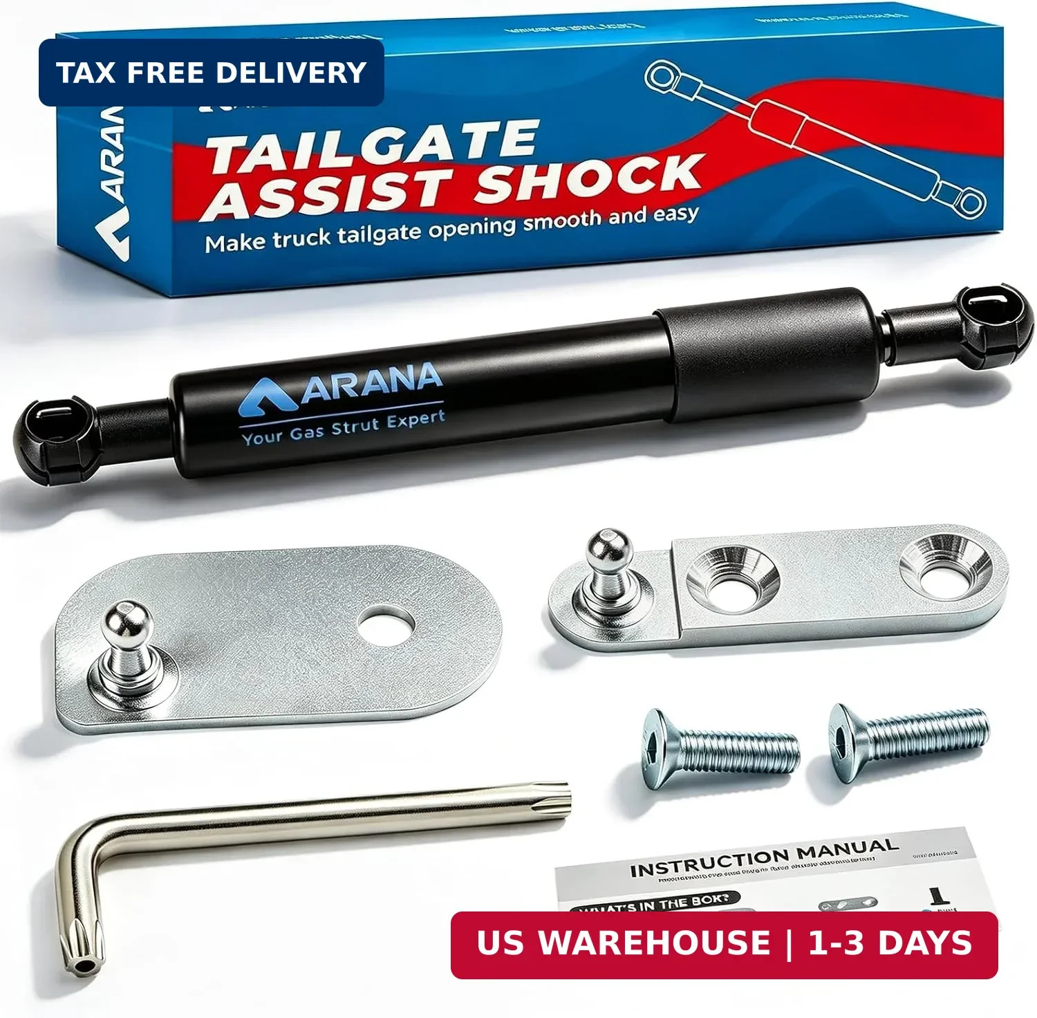 ARANA Tailgate Assist Soft Open for Ford Ranger 2019-2025