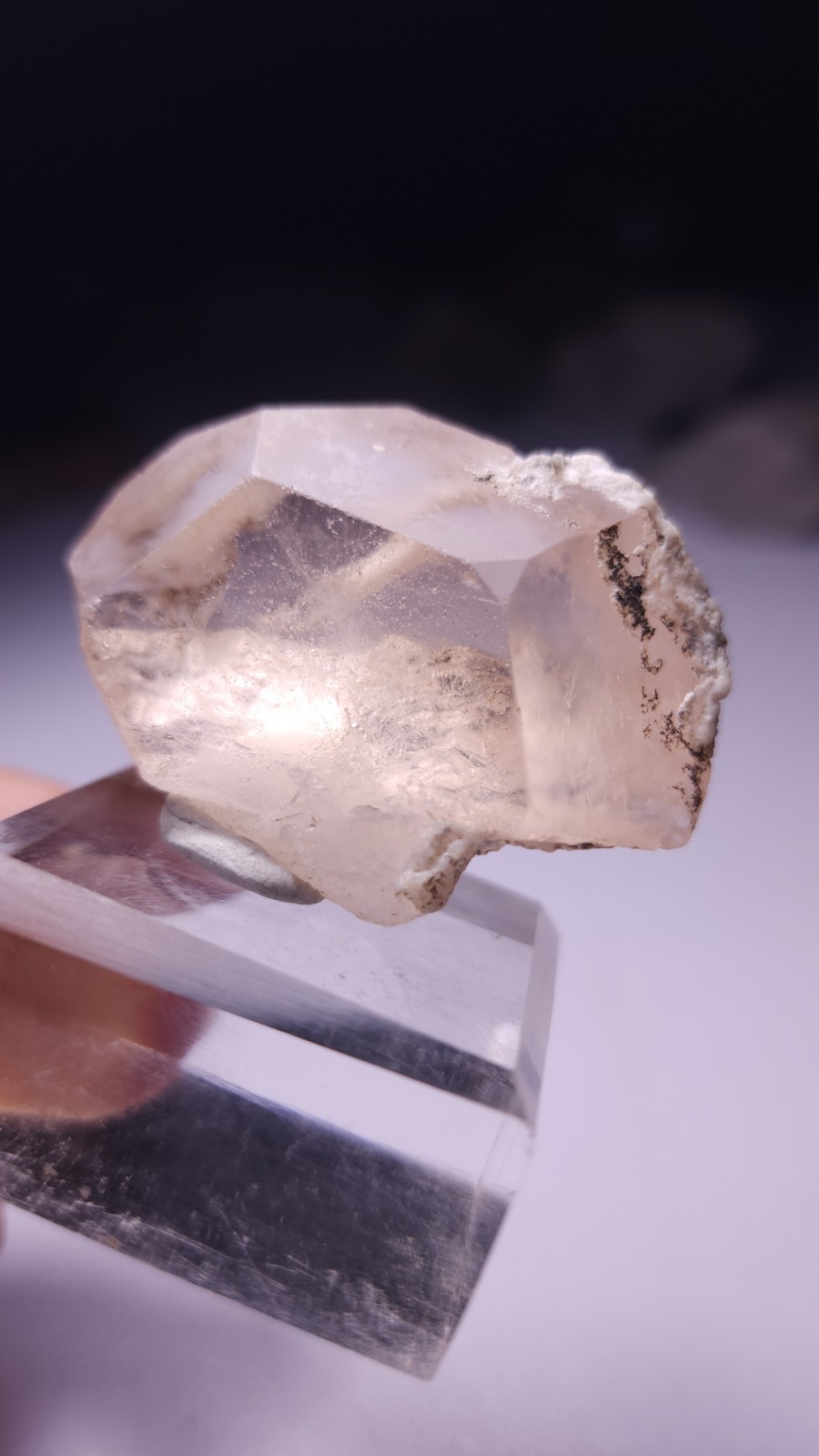 Morganite Crystal with Perfect Termination and Colour