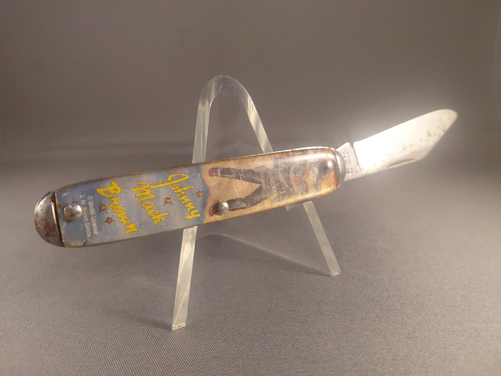 Novelty Knife Co Johnny & Mack Brown 3.5\