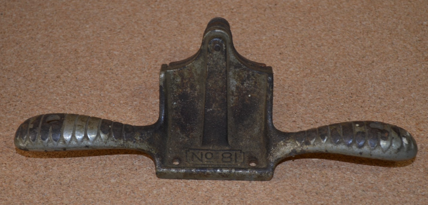 Vintage Stanley No. 81 Cabinet Scraper  No Blade No Rosewood