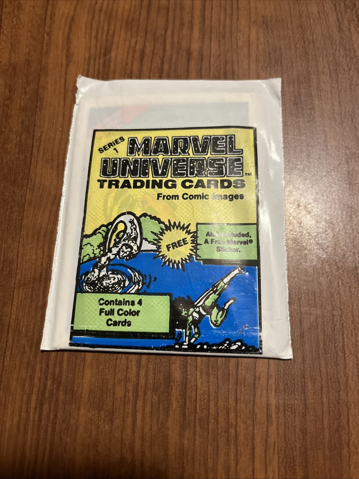 (1) 1987 Comic Images Marvel Universe Series 1 Factory Sealed Card Pack NEW