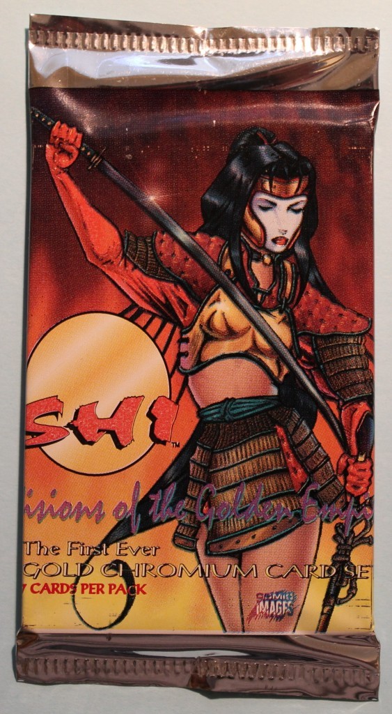 1996 Shi Visions of the Golden Empire Fantasy Art Trading Card Packs(2)