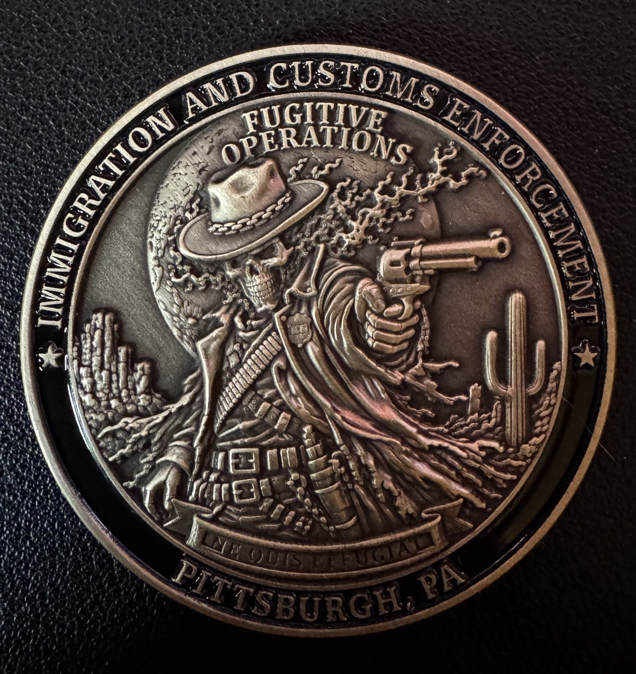 (RARE) ICE FUGITIVE OPERATIONS COIN- PITTSBURGH