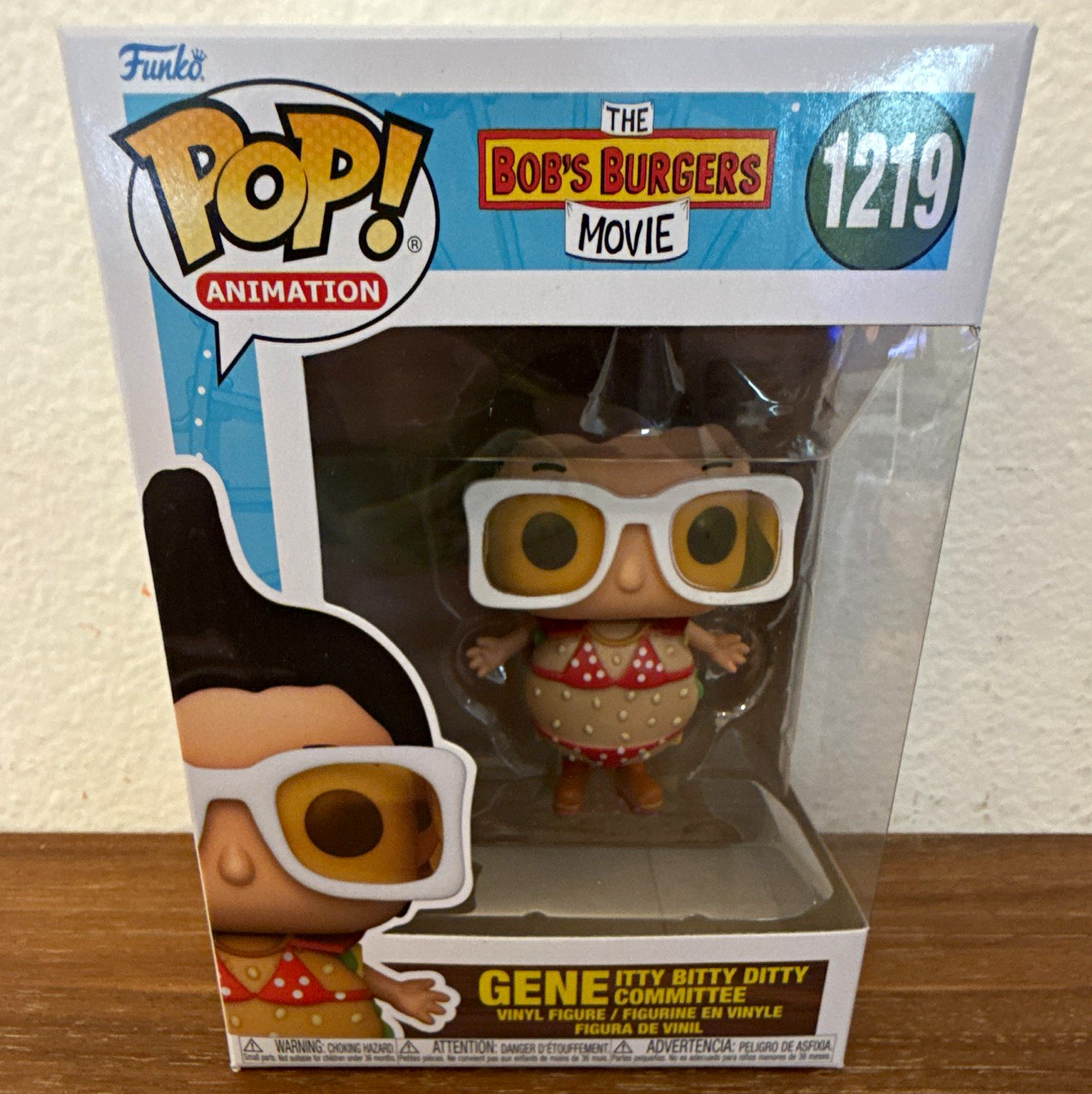 Funko Pop Pop Animation Gene Belcher The Bob's Burgers Movie #1219 Vinyl Boxed Funko Pop Pop Animation Gene Belcher The Bob's Burgers Movie #1219 Vinyl Boxed