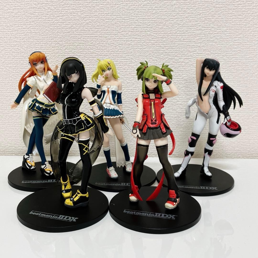 beatmania IIDX Figure Lot Collectible Anime Game Characters Preowned Authentic